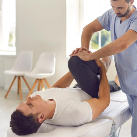 physiotherapy inside clinic