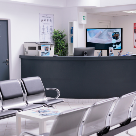 private clinic reception