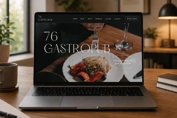 restaurant website